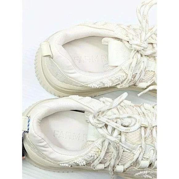 FARM Rio Women's Lace Up Low Top Chunky Platform Sneakers Size 9 (MSRP $275) - Picture 7 of 11